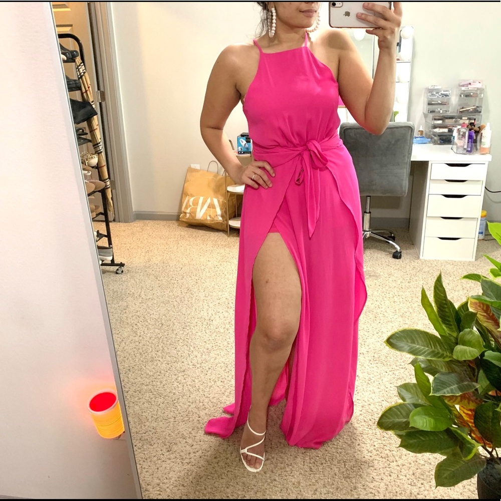 Pink Gianni Bini maxi dress - Picture 3 of 8